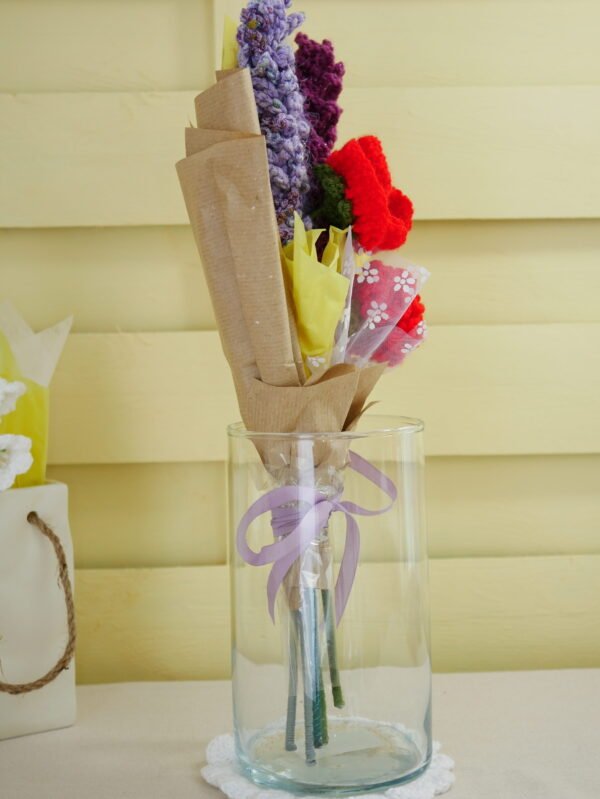 Bouquet du Sud, Coquelicots, lavandes, oeillets