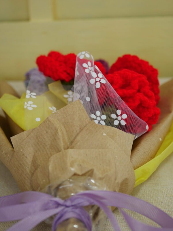 Bouquet du Sud, Coquelicots, lavandes, oeillets