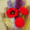 Bouquet du Sud, Coquelicots, lavandes, oeillets