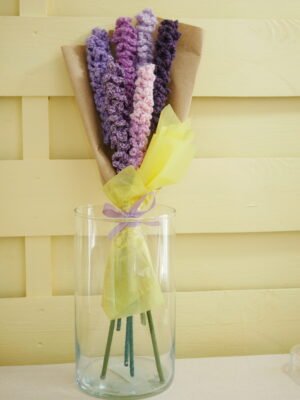 Bouquet de lavandes, atmosphère Sud, violet, parme