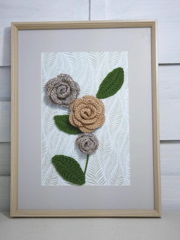 il_fullxfull.7082037893_2fo6 Tableau floral en relief – décoration murale artisanale unique