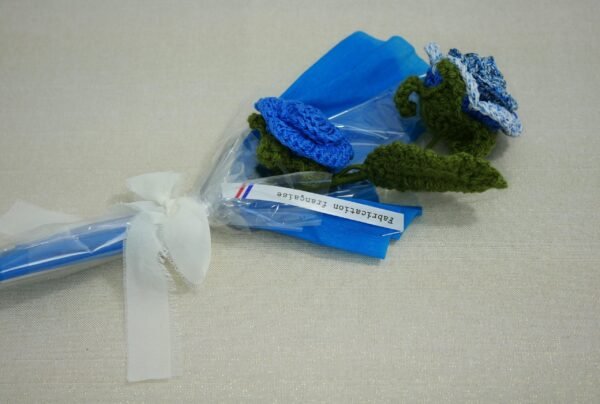 BLEU 2 Les roses bleu mer