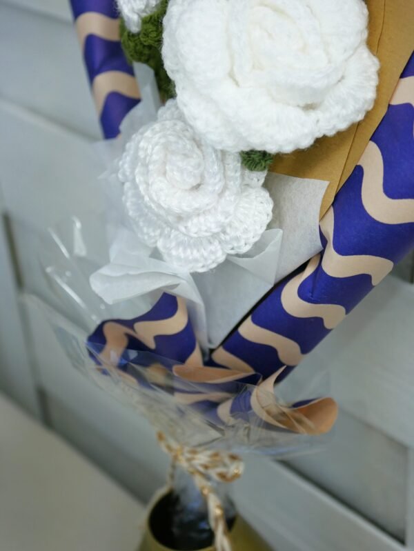 BOUQUET VAGUES 4 Bouquet Élégance des Vagues