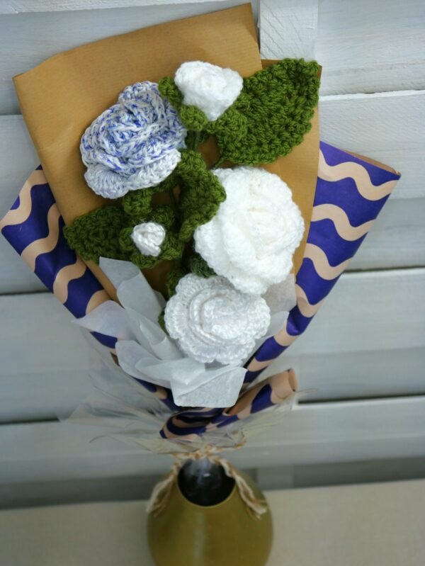 BOUQUET VAGUES 5 Bouquet Élégance des Vagues