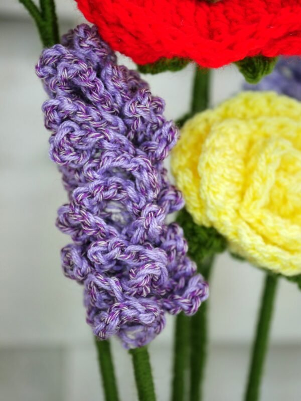 bouquet campagne 12 Bouquet Coquelicot, lavandes et roses – Campagne Fleurie