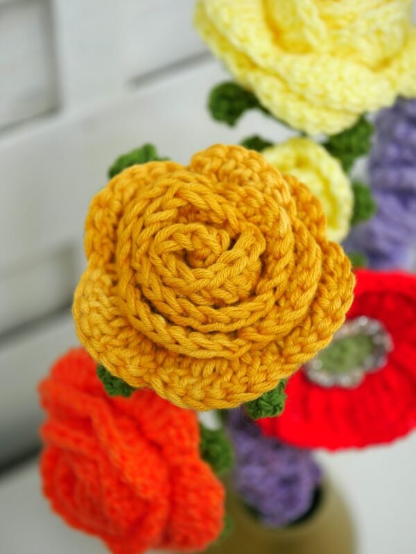 bouquet campagne 9 Bouquet Coquelicot, lavandes et roses – Campagne Fleurie