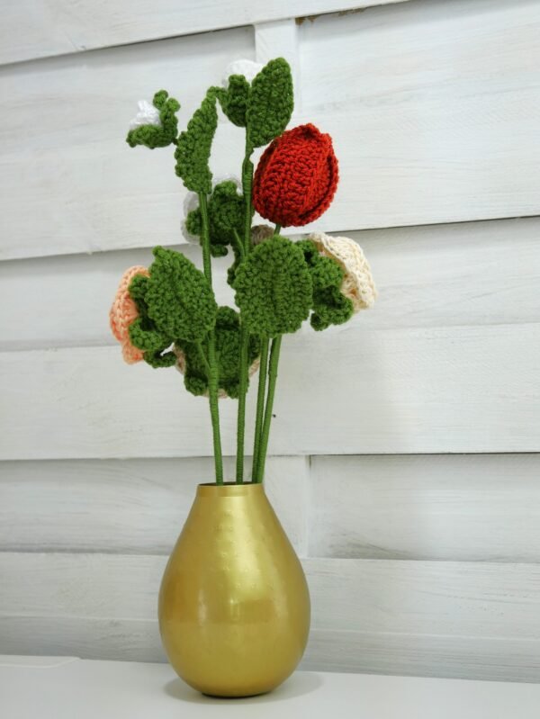 bouquet dune 18 Bouquet Tulipe et Roses – Côté Dune