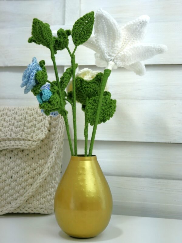 bouquet lys 8 Bouquet Lys et roses – Côté Mers