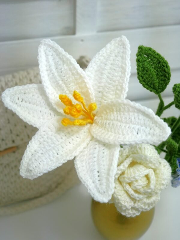 bouquet lys 9 Bouquet Lys et roses – Côté Mers