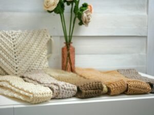 étalage 5 Echarpes Côté Dune