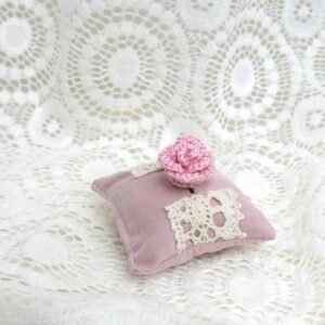 Bague Fleur Rose Thé