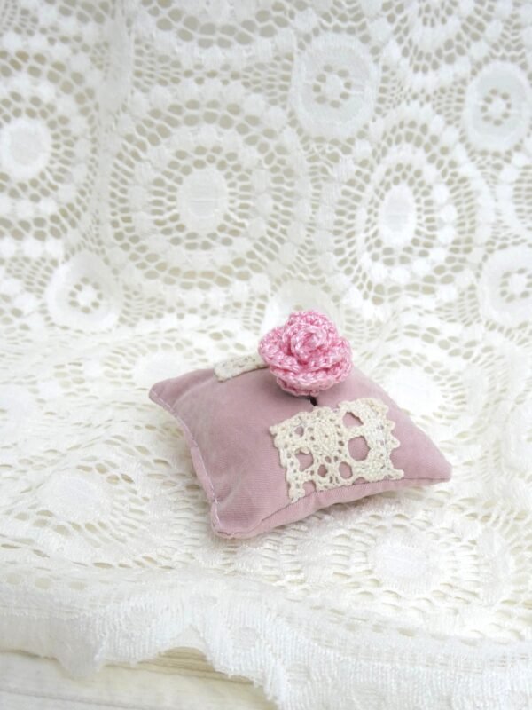 Bague Fleur Rose Thé