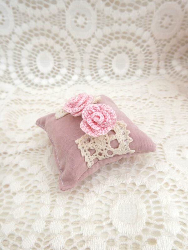 Boucles d'oreilles Fleur Rose Dragée