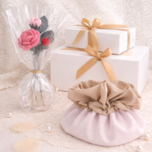 Bracelet Duo de Rose Thé & Or