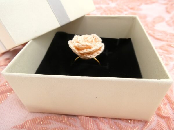 Bague Fleur Champagne