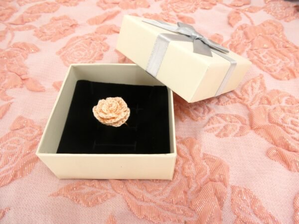 Bague Fleur Champagne