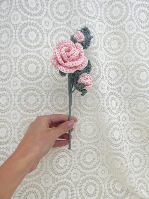 Bouquet Rose Dragée "Eclosion"