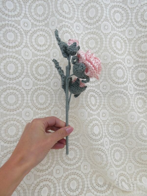 Bouquet Rose Dragée "Eclosion"