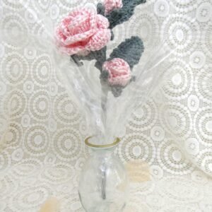 Bouquet Rose Dragée "Eclosion"