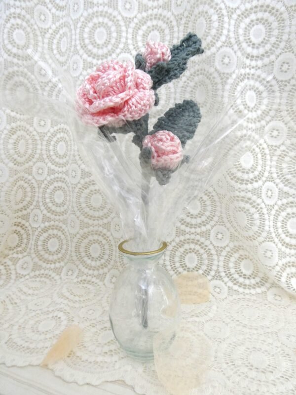 Bouquet Rose Dragée "Eclosion"