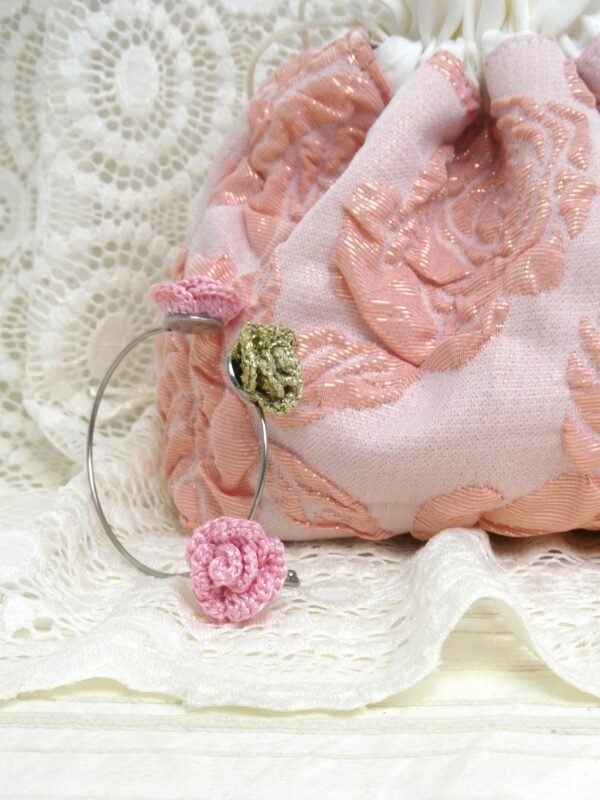 Bracelet Duo de Rose Thé & Or