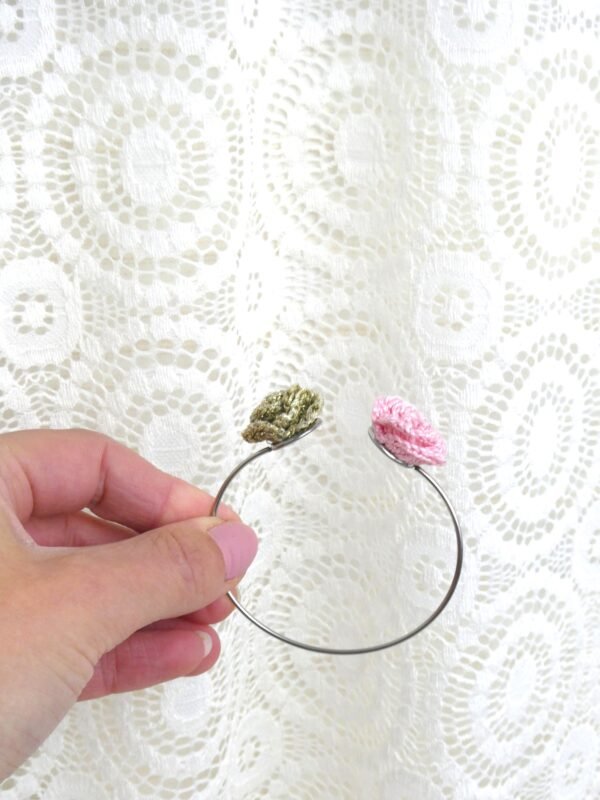 Bracelet Duo de Rose Thé & Or