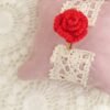 Bague Fleur Rose Coquelicot