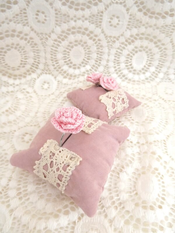 Bague Fleur Rose Dragée