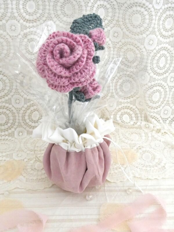 Bouquet Rose Thé "Eclosion"